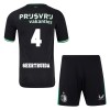 Maglia ufficiale Feyenoord Rotterdam Geertruida 4 Trasferta 2024-25 per Bambino